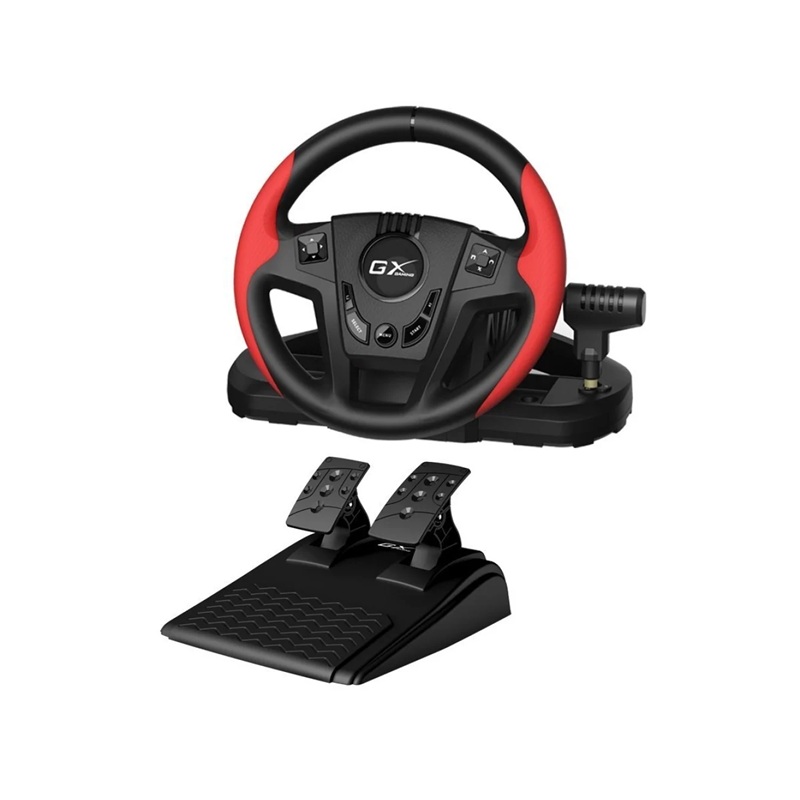 KIT TIMON Y PEDALES GENIUS SPEEDMASTER PARA PC PS4 