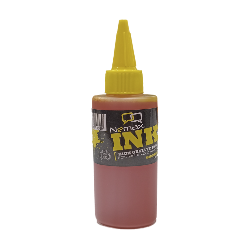 BOTE DE TINTA NEMAX INK 100ML AMARILLO