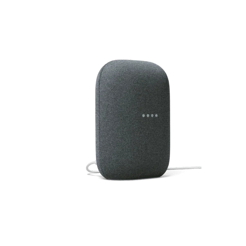 BOCINA CON ASISTENTE DE VOZ GOOGLE NEST AUDIO GA01586-US NEGRO