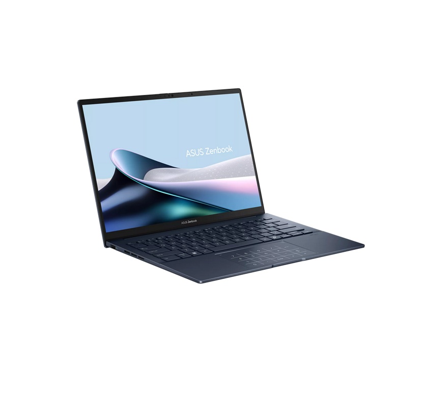LAPTOP ASUS ZENBOOK UX3405CA-U7512 PROC. INTEL ULTRA 7 255H RAM DDR5 16GB ALMACENAMIENTO SSD 512GB PANTALLA OLED 14P W11H WIFI+BT KB US JASPER GRAY