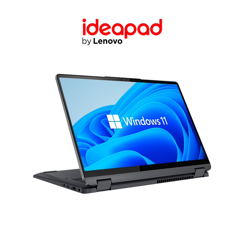 LAPTOP LENOVO IDEAPAD FLEX 5 PROC. INTEL i5 1235U RAM 8GB ALMACENAMIENTO SSD 512GB PANTALLA TACTIL FHD 14P W11 82R700L5US