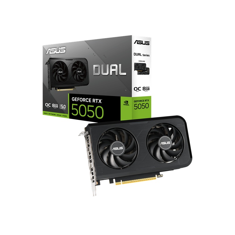 TARJETA DE VIDEO ASUS DUAL RTX5050 8GB GDDR6 OC 90YV0N72