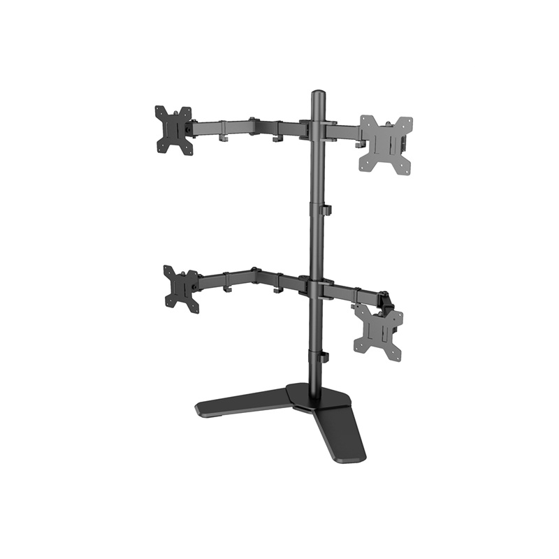 SOPORTE DE BASE PARA 4 MONITOR ALTURA AJUSTABLE ZJ-7903