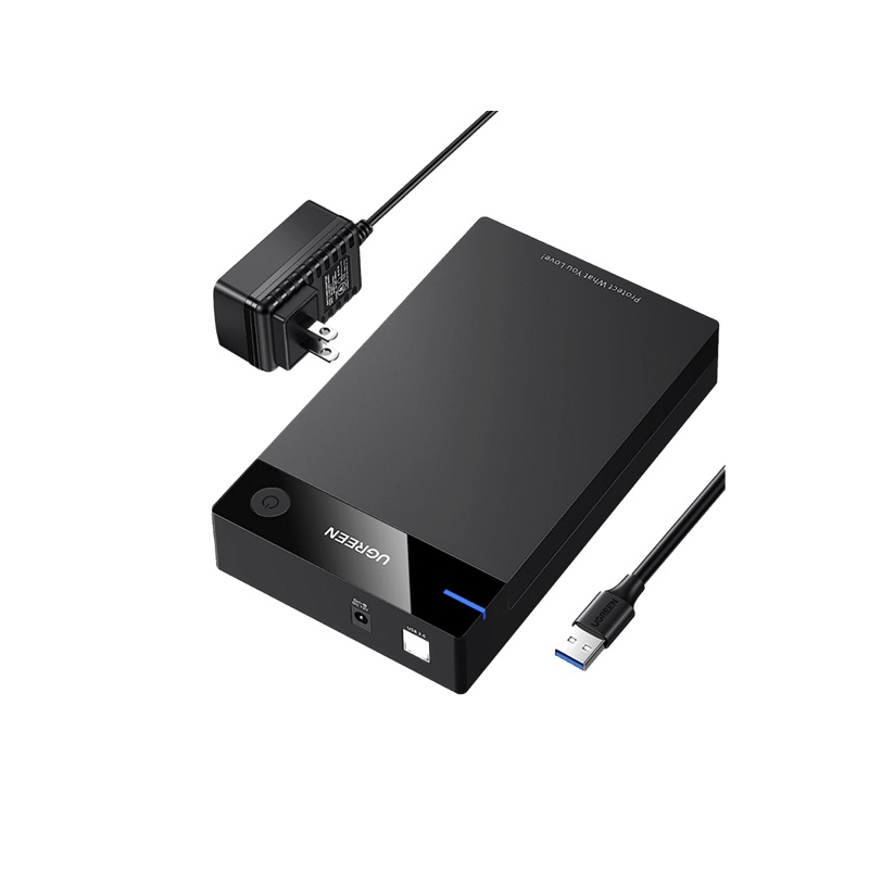 ENCLOSURE USB 3.0 PARA HDD 3.5 SATA UGREEN US222 50423