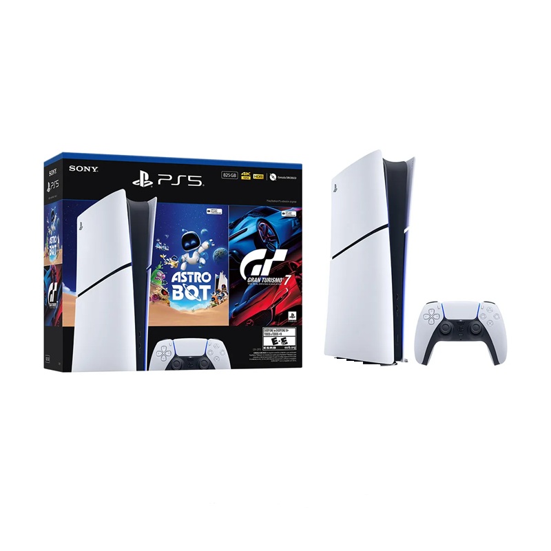 CONSOLA SONY PLAYSTATION 5 SLIM EDICION DIGITAL 4K HDR ASTRO BOT Y GRAN TURISMO 7 ( LATAM) 825GB