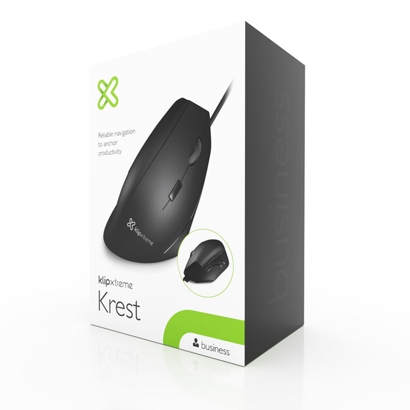 MOUSE USB VERTICAL KLIP XTREME KMO-505 KREST
