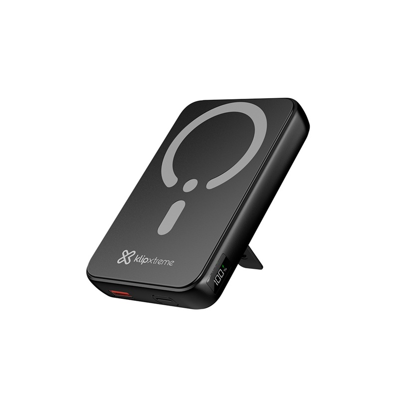 POWERBANK KLIP XTREME 10KmAh DOBLE SALIDAS MAGSAFE INALAMBRICA 15W Y USB-C MAX 20W KPB-650