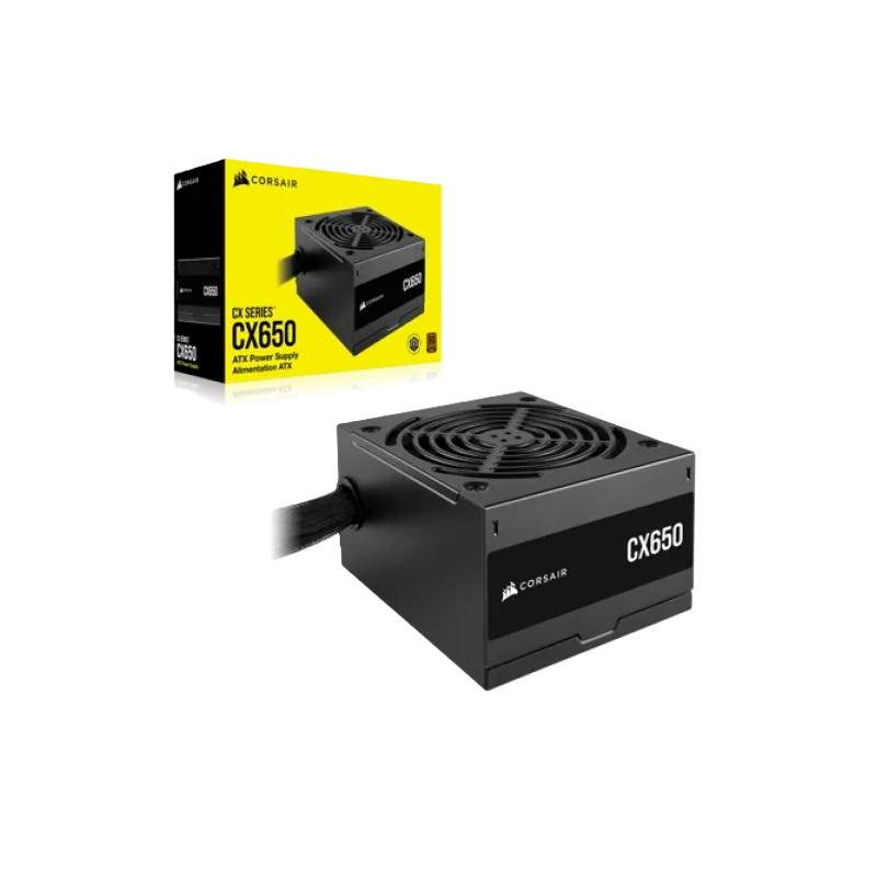 FUENTE DE PODER CORSAIR CX650 650W 80+BRONCE CP-9020278-NA