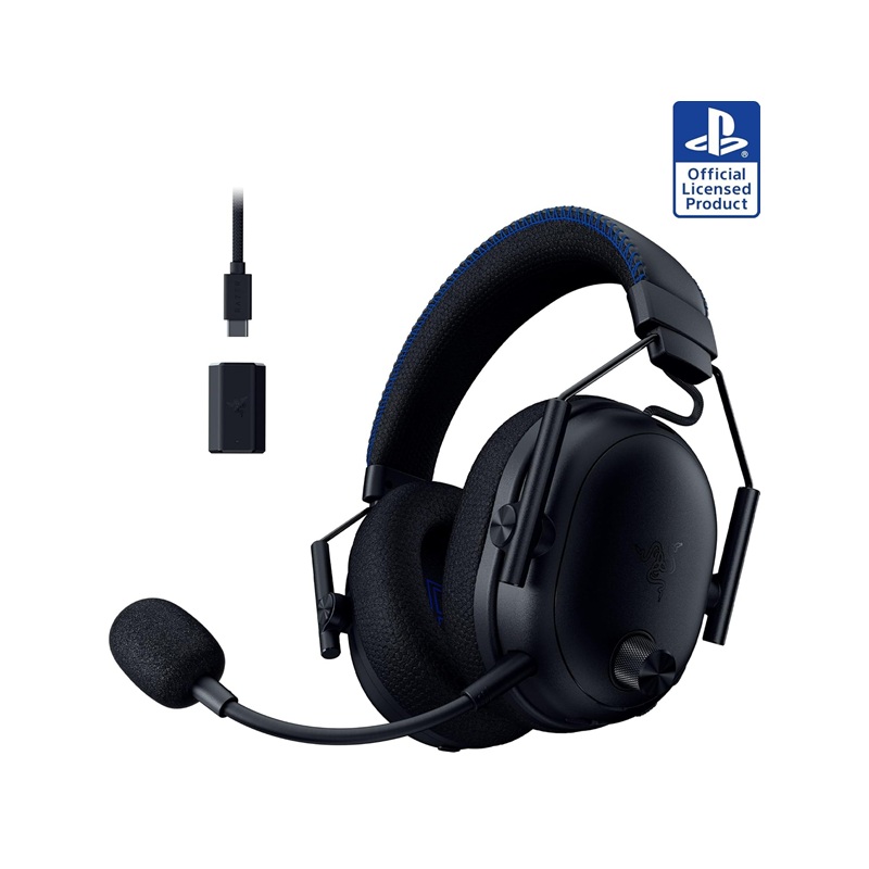 HEADSET INALAMBRICO 2.4GHz BLUETOOTH USB-A RAZER BLACKSHARK v3 PRO ANC NEGRO RZ04-05400500-R3U1 ps5 pc