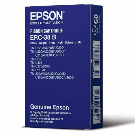 CINTA PARA TMU EPSON ERC38B BLACK U230 325 370 375