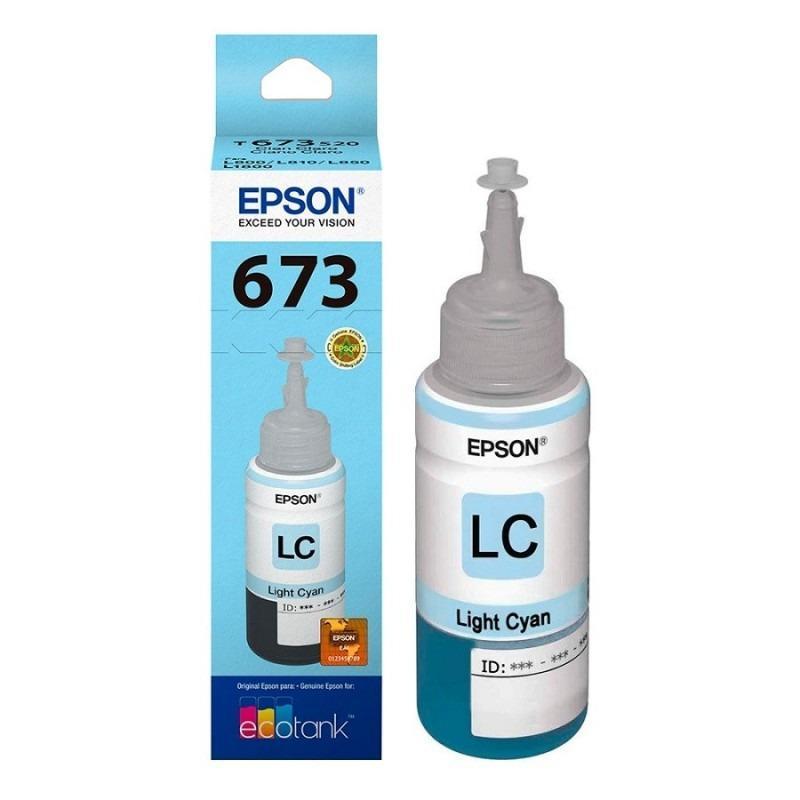 BOTELLA DE TINTA EPSON CIAN CLARO T673520