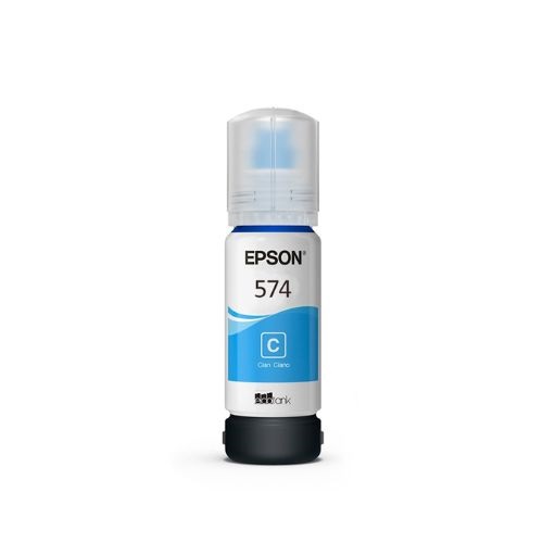 BOTELLA DE TINTA EPSON T574 CYAN 70ML L8050 L18050