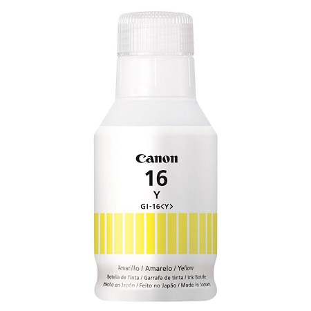 TINTA CANON GI-16 AMARILLO 135ML