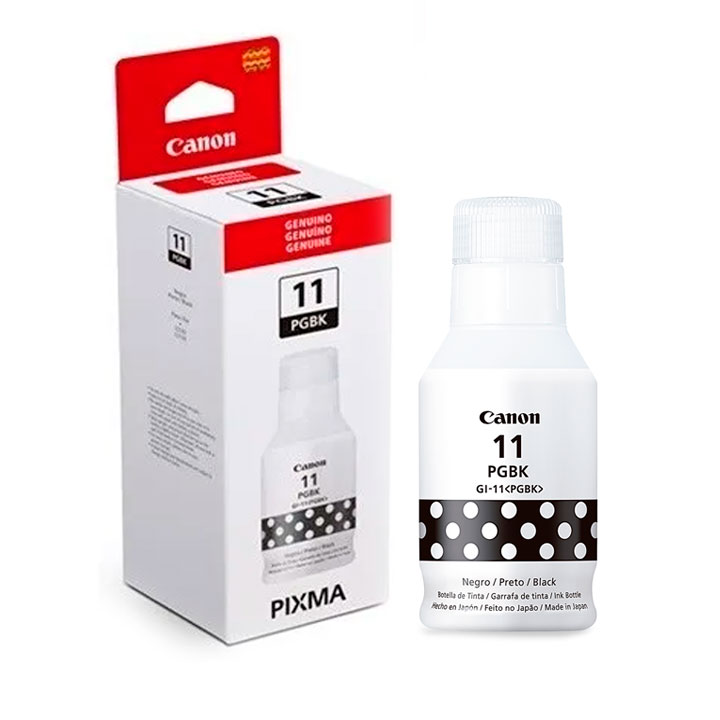 TINTA CANON PIXMA GI-11 NEGRO 135ML G2160 G3160