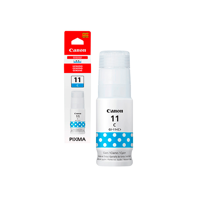 TINTA CANON PIXMA GI-11 CYAN 70ML G2160 G3160