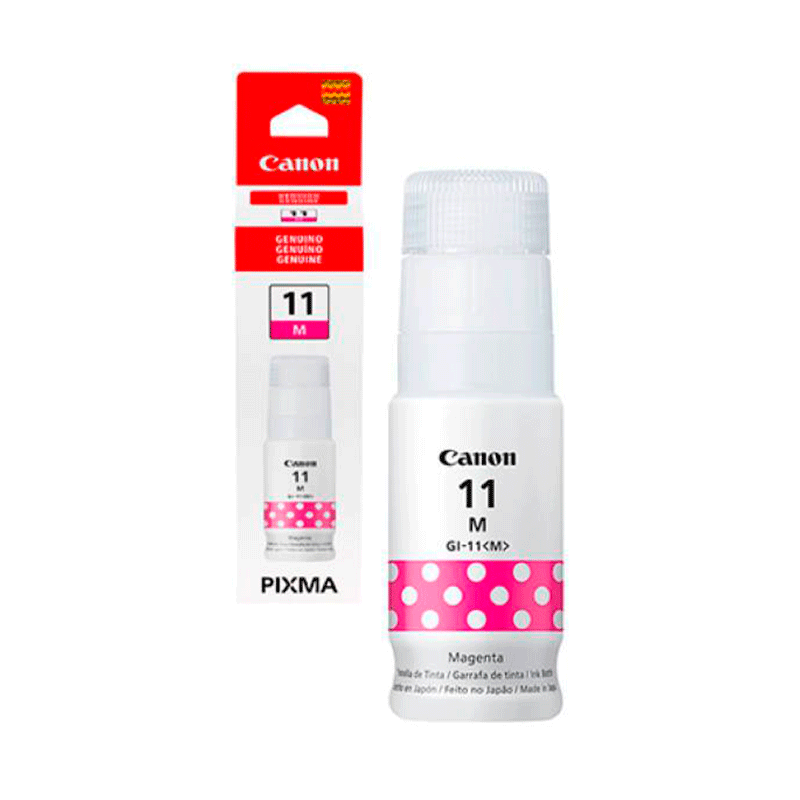 TINTA CANON PIXMA GI-11 MAGENTA 70ML G2160 G3160