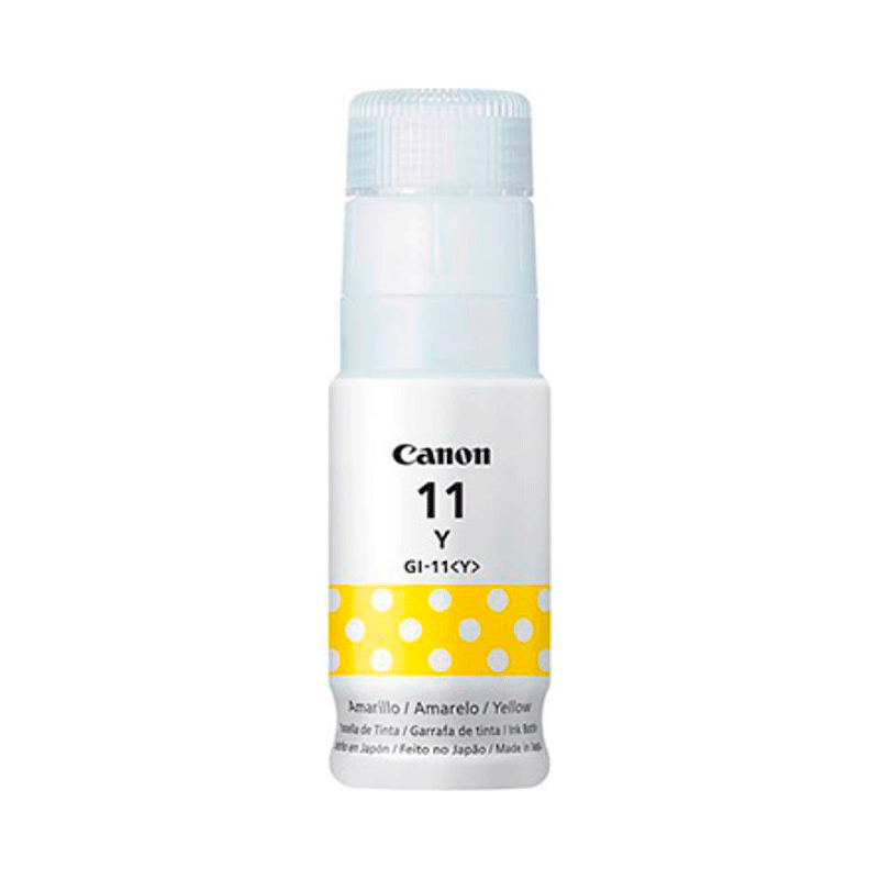 TINTA CANON PIXMA GI-11 AMARILLO 70ML G2160 G3160