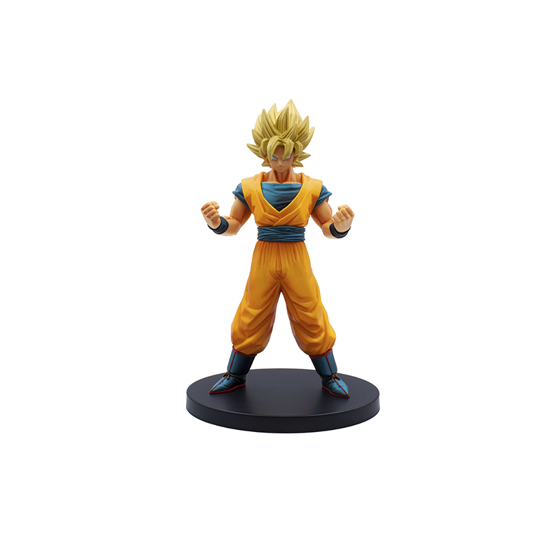 FIGURA COLECCIONABLE DRAGON BALL Z BURNING FIGHTERS SON GOKU 