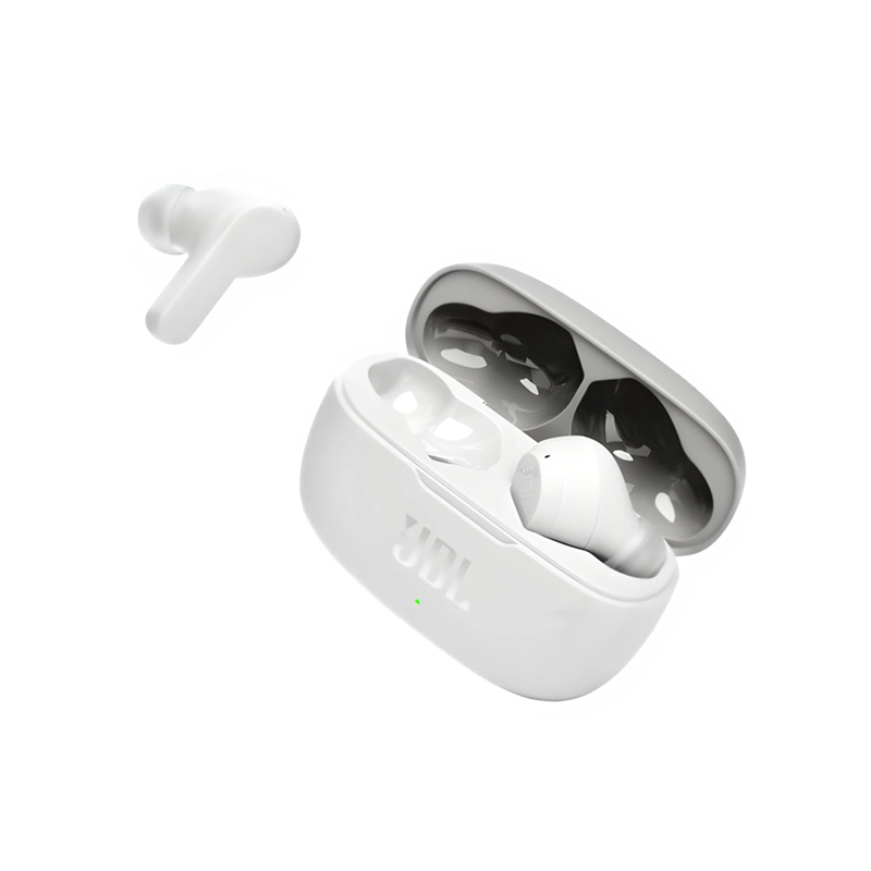 AURICULARES TWS BLUETOOTH JBL WAVE200 BLANCO JBLW200TWSWHT HASTA 20H