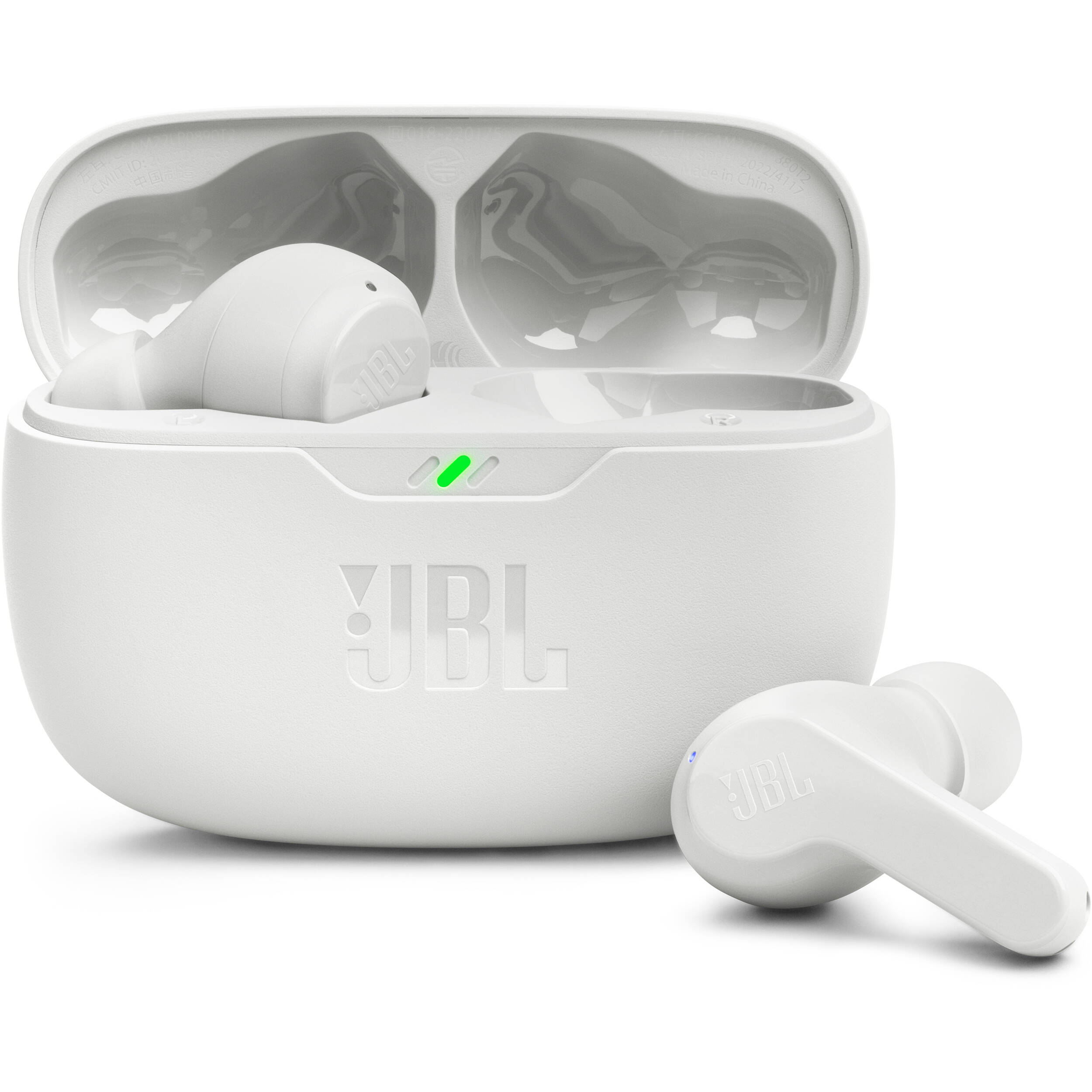 AURICULARES TWS BLUETOOTH JBL VIBE BEAM WHITE JBLVBEAMWHTAM