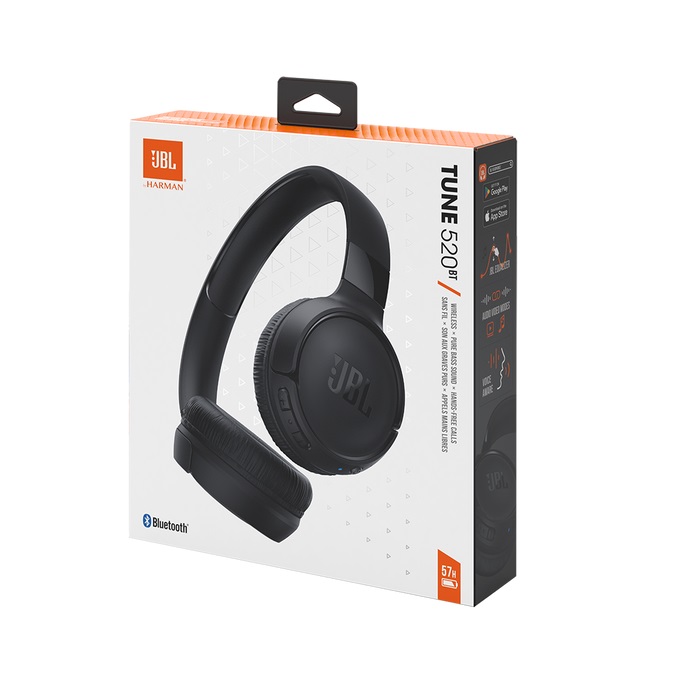 HEADSET BLUETOOTH JBL TUNE 520BT NEGRO JBLT520BTBLKAM