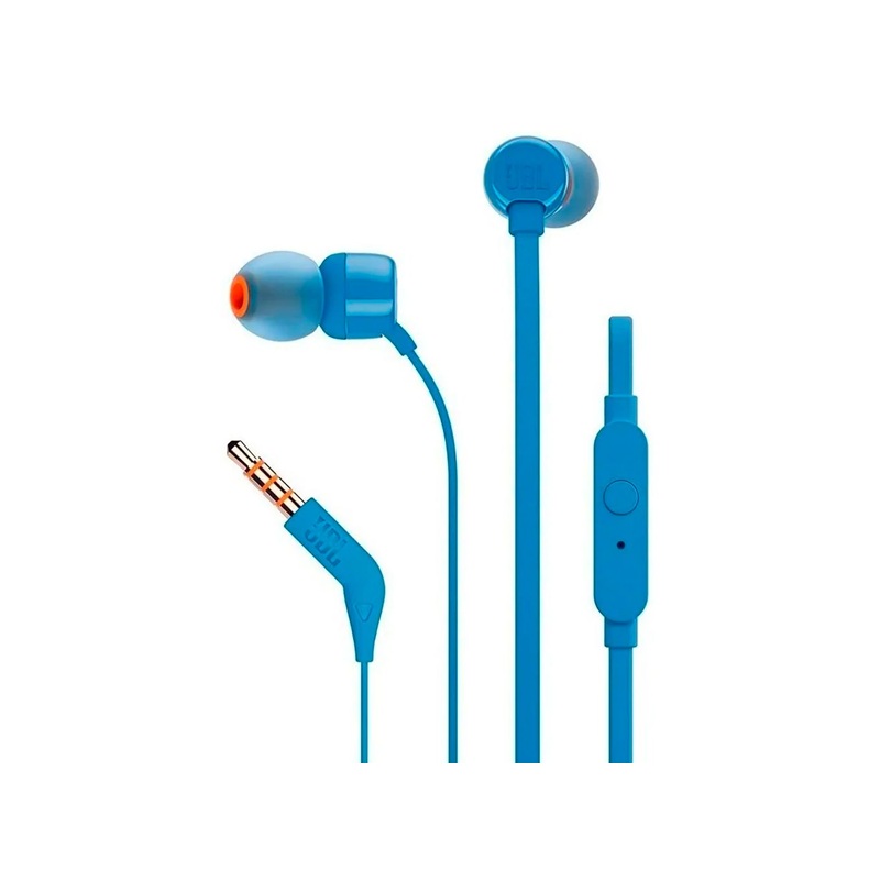 AURICULARES MULTIMEDIA JBL BY HARMAN T110 AZUL  JBLT110BLUAME