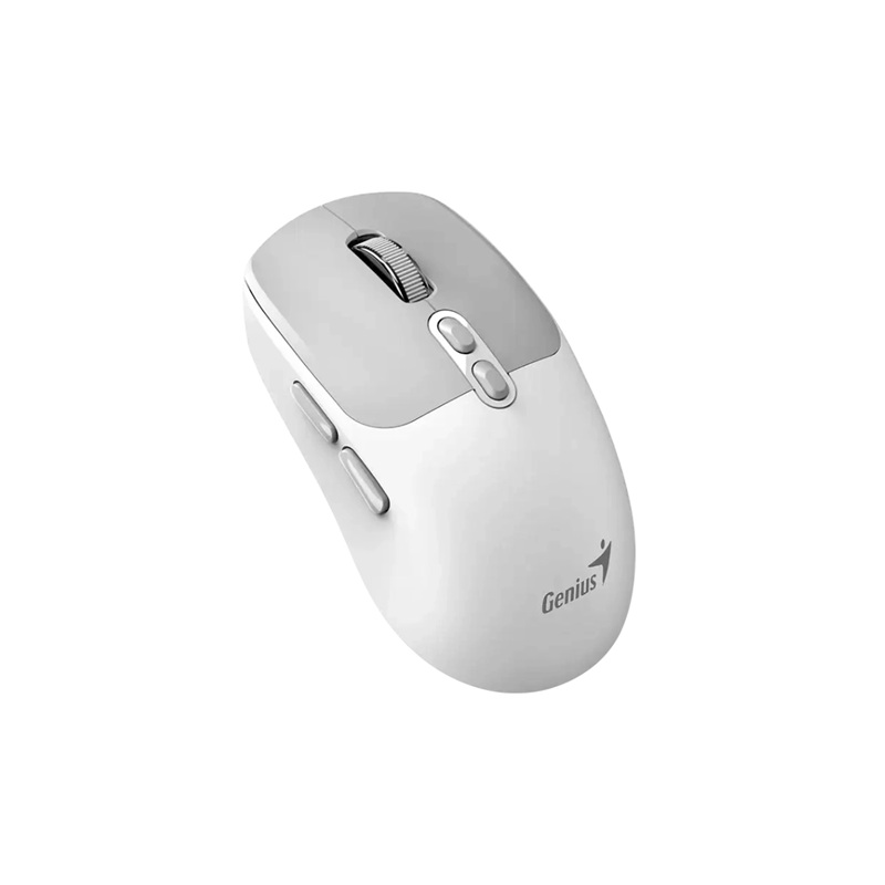 MOUSE INALAMBRICO BLUETOOTH GENIUS NX-8080S BLANCO GRIS