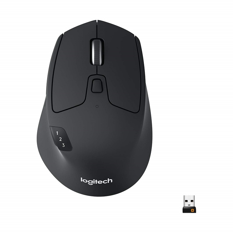 MOUSE INALAMBRICO BLUETOOTH LOGITECH TRIATHLON M720 910-004790 BLACK