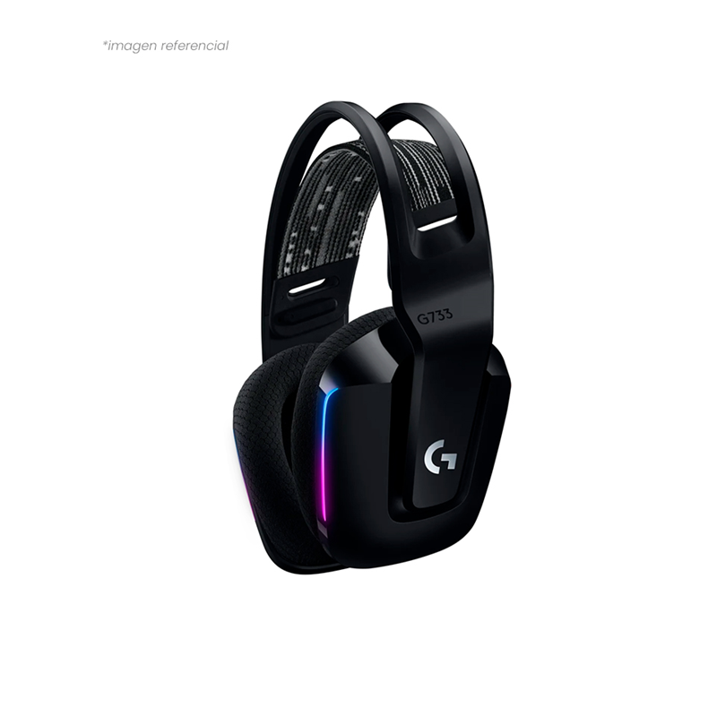 HEADSET INALAMBRICOS LOGITECH G733 LIGHTSPEED BLACK 981-000863