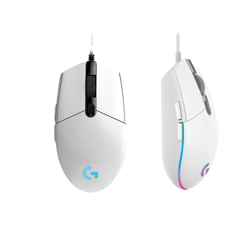 MOUSE LOGITECH G203 LIGHTSYNC WHITE 910-005791