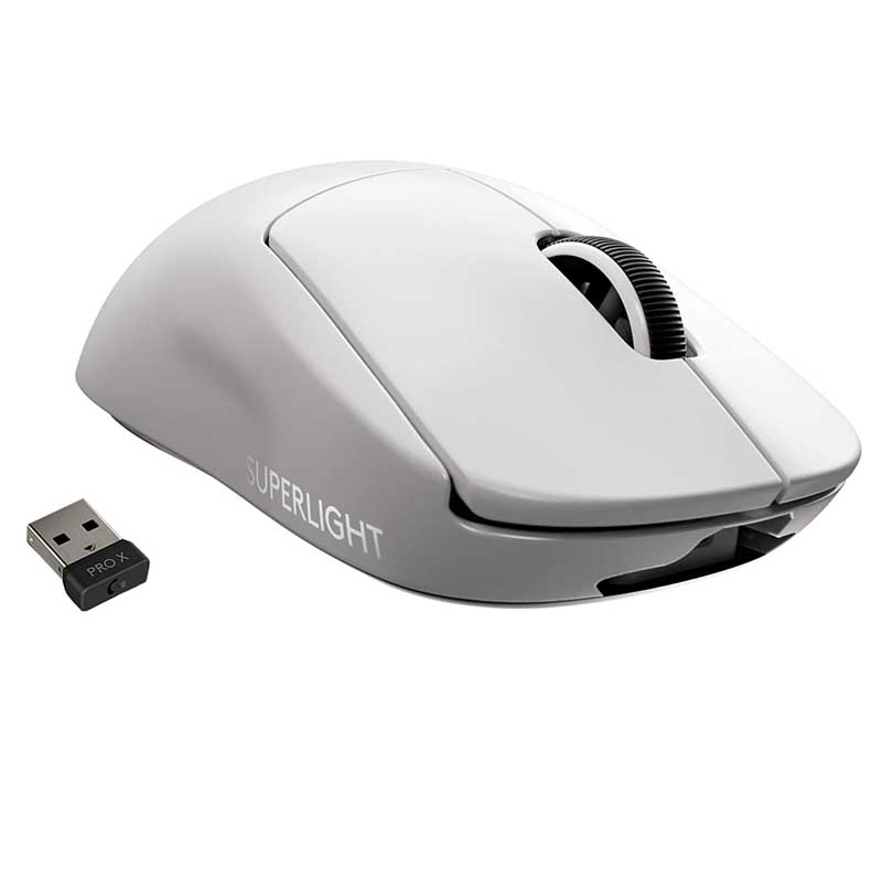 MOUSE INALAMBRICO LOGITECH PRO X SUPERLIGHT WHITE 910-005940