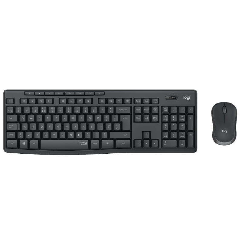 KIT TECLADO Y MOUSE INALAMBRICO LOGITECH MK295 SILENT 920-009792 ESP