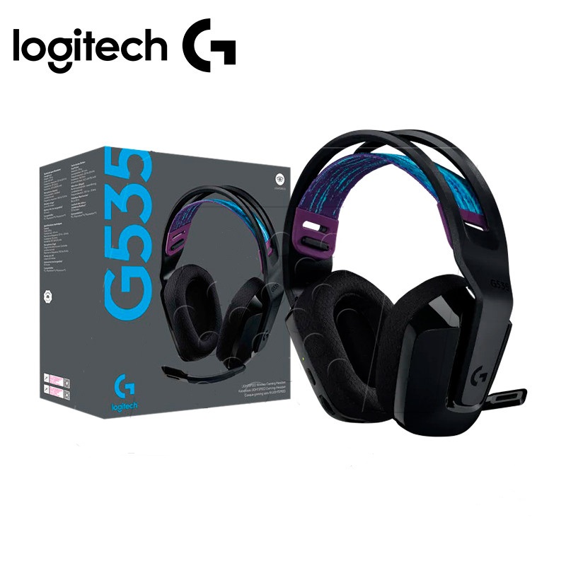 HEADSET INALAMBRICOS LOGITECH G535 LIGHTSPEED BLACK 981-000971