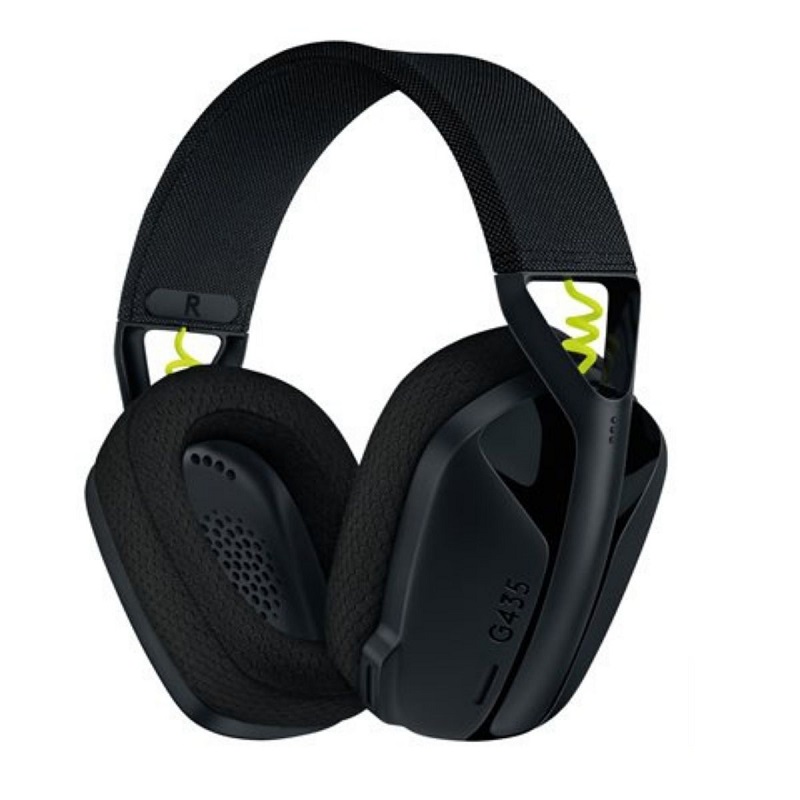 HEADSET INALAMBRICOS BT LOGITECH G435 LIGHTSPEED BLACK/NEON YELLOW 981-001049