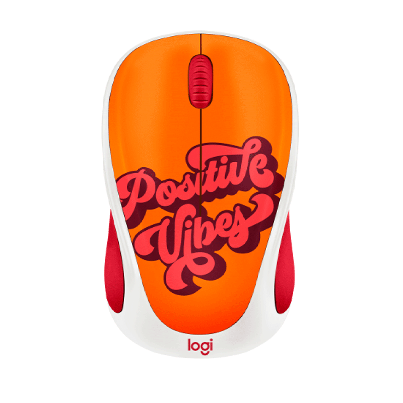 MOUSE INALAMBRICO LOGITECH M317C ORANGE 910-006120 