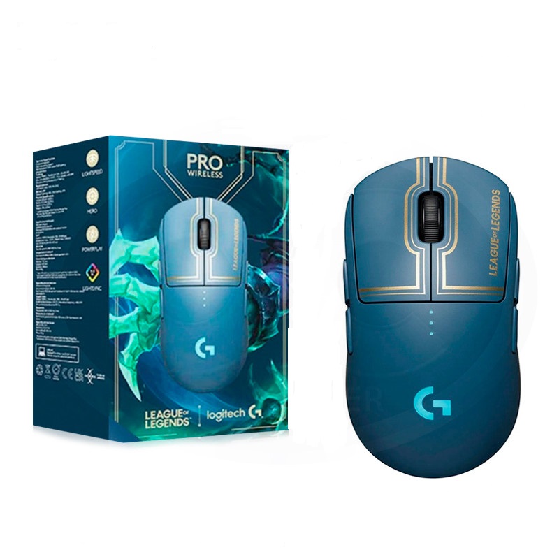 MOUSE INALAMBRICO LOGITECH G-PRO LOL RGB 25K DPI 910-006450