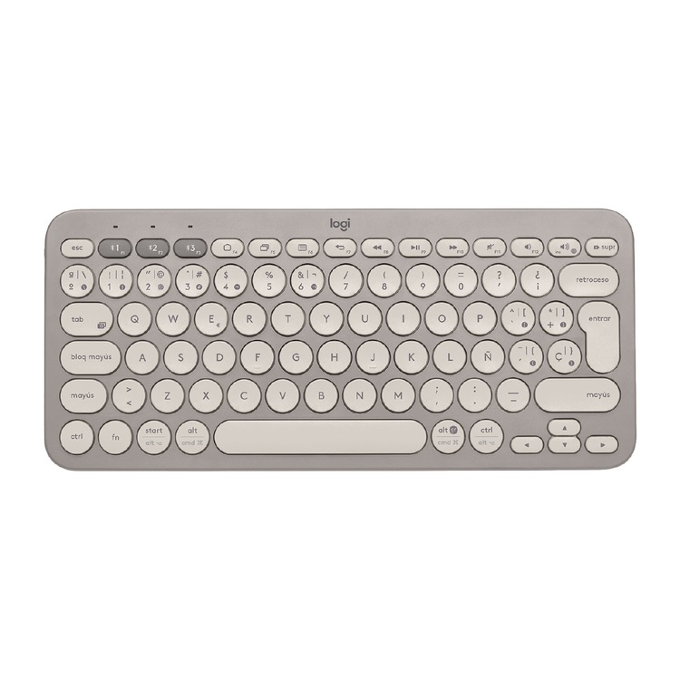 TECLADO BLUETOOTH MULTIDISPOSITIVOS LOGITECH K380 920-011149 GRAY
