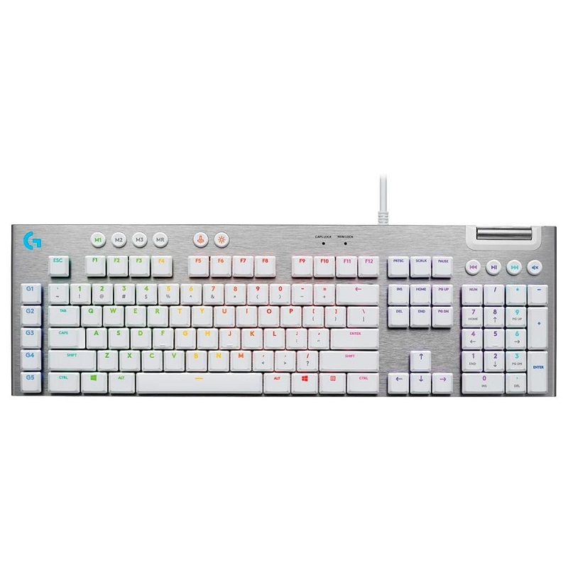 TECLADO MECANICO LOGITECH G815 RGB GL TACTILE 920-011354 WHITE