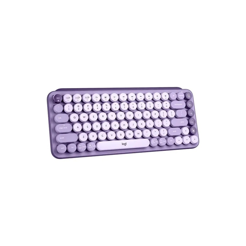 TECLADO MECANICO INALAMBRICO BLUETOOTH LOGITECH POP KEYS 920-011519 COSMOS MORADO