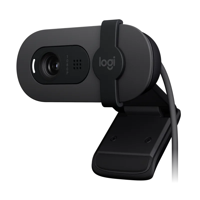 WEBCAM LOGITECH BRIO 100 FHD 960-001586 NEGRO