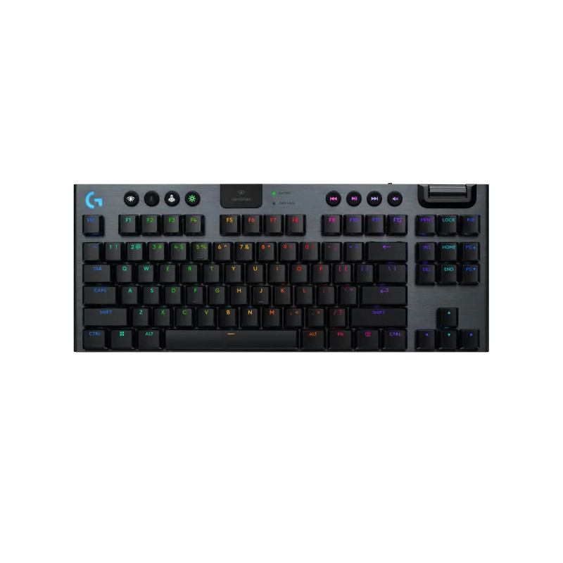 TECLADO INALAMBRICO BLUETOOTH MECANICO LOGITECH G915 X TKL RGB NEGRO 920-012715 HASTA 42H 