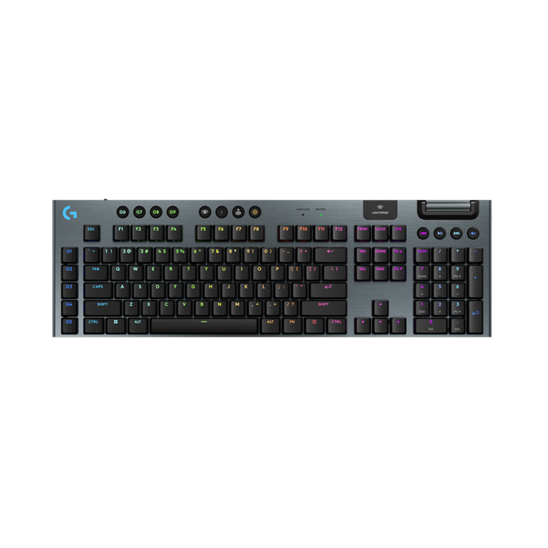 TECLADO INALAMBRICO BLUETOOTH MECANICO LOGITECH G915 X RGB NEGRO 920-012670 HASTA 36H 