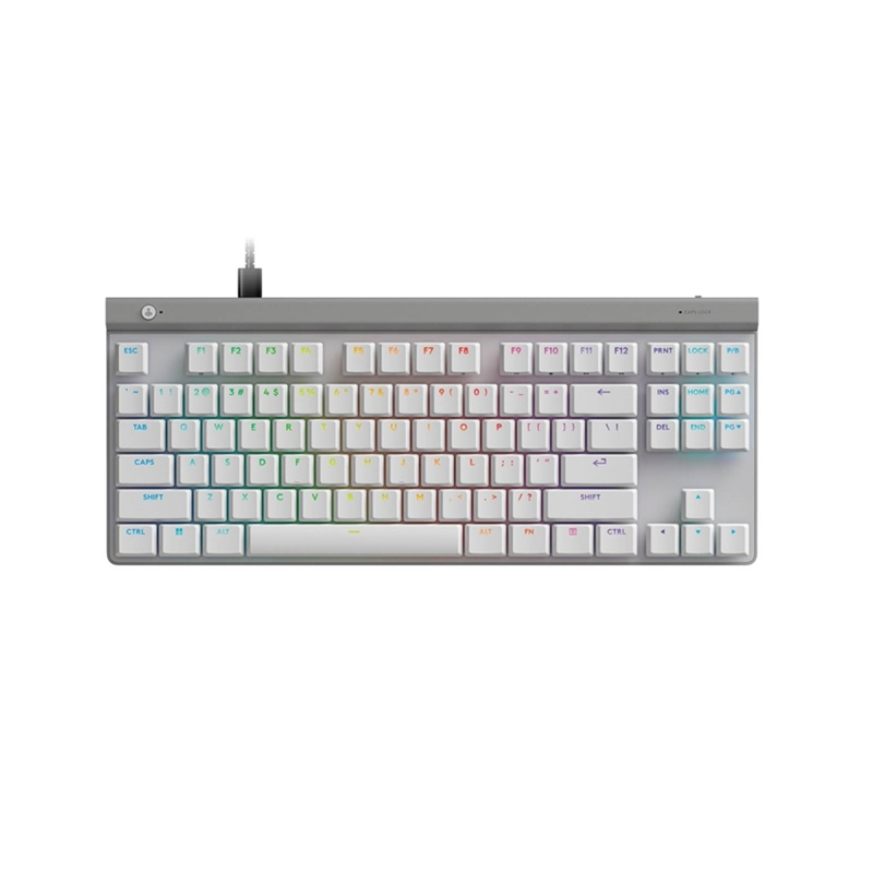 TECLADO MECANICO USB LOGITECH G515 TKL RGB BLANCO 920-012869 SWITCH TACTIL