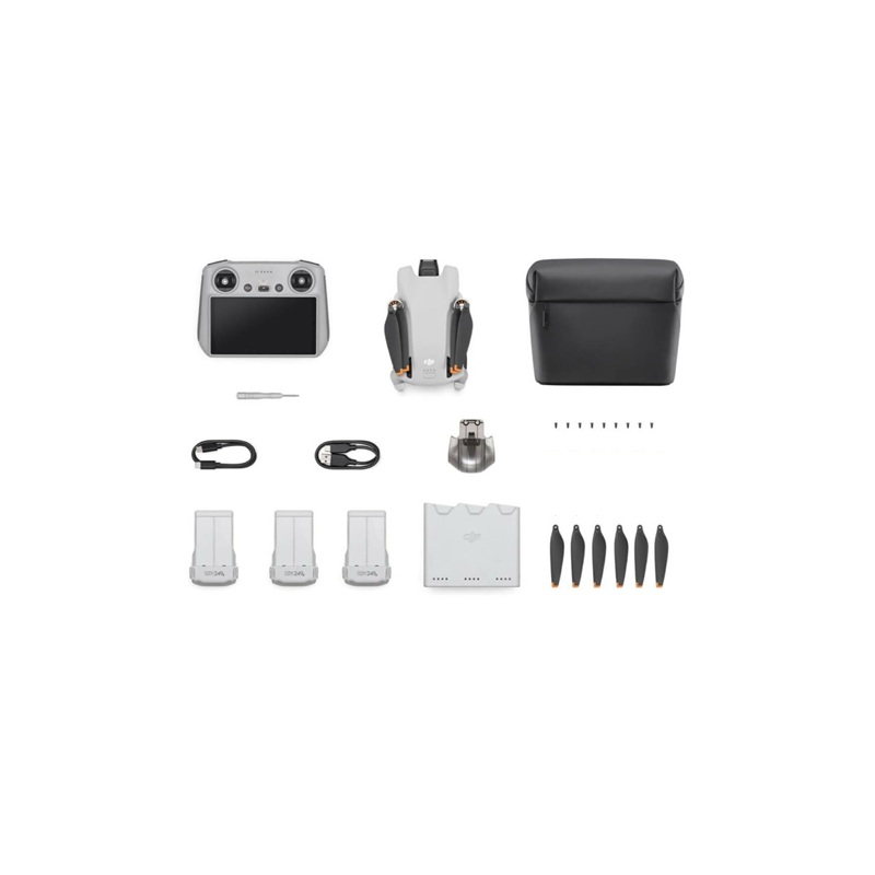 DRONE DJI MINI 3 FLY MORE COMBO (DJI RC) CONTROL CON PANTALLA