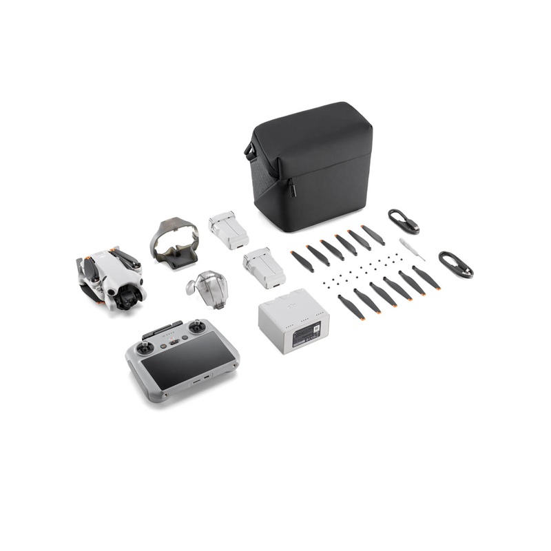 DRONE DJI MINI 4 PRO FLY MORE COMBO PLUS (DJI RC 2) CONTROL CON PANTALLA