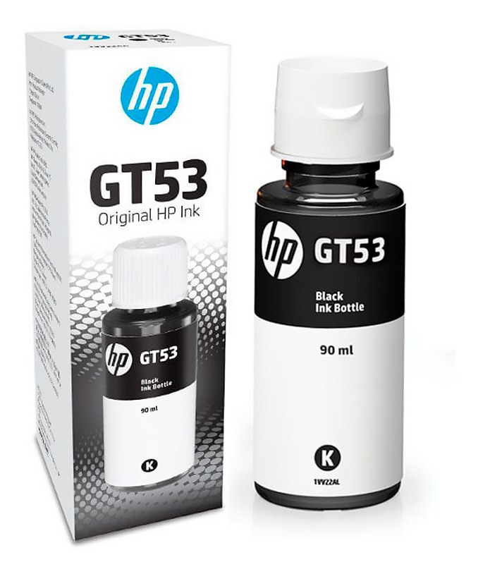 BOTELLA DE TINTA HP GT53 BLACK 1VV22AL