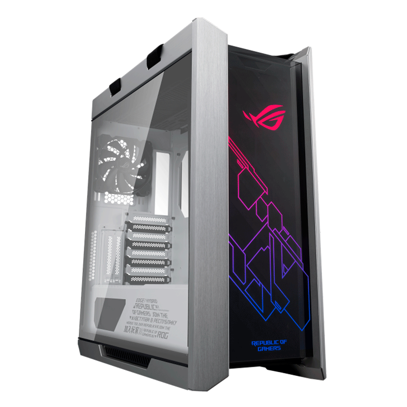 CASE ASUS ROG STRIX HELIOS GX601 WHITE TEMPERED GLASS AURA 90DC0023