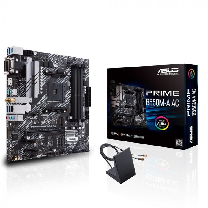 MOTHERBOARD ASUS PRIME B550M-A AC WIFI AM490MB15K0