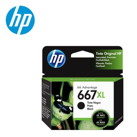 CARTUCHO HP 667XL NEGRO 3YM81AL 8.5ML