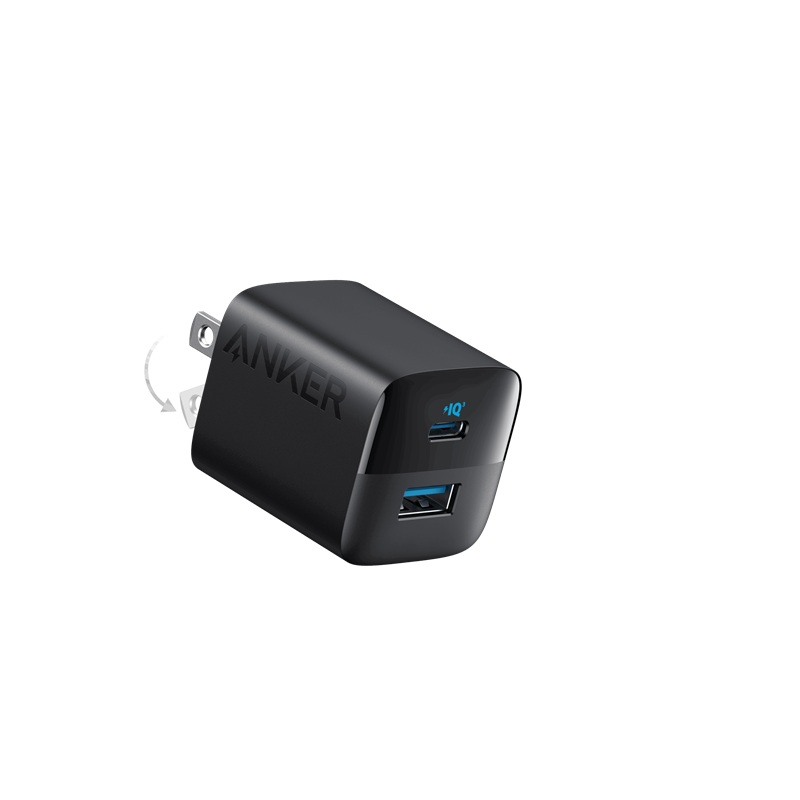 CUBO DE CARGA ANKER 33W USB-C Y USB-A A2331J11-1 NEGRO